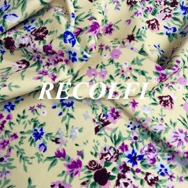 Flower Printing Women'S Activewear Ultra Stretch Sensitive 152CM 250GS